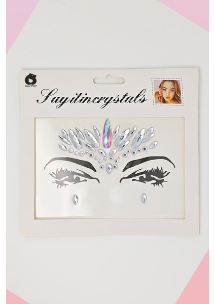 Unicorn Işıltılı Kendinden Yapışkanlı Yüz Taşı Face Gems