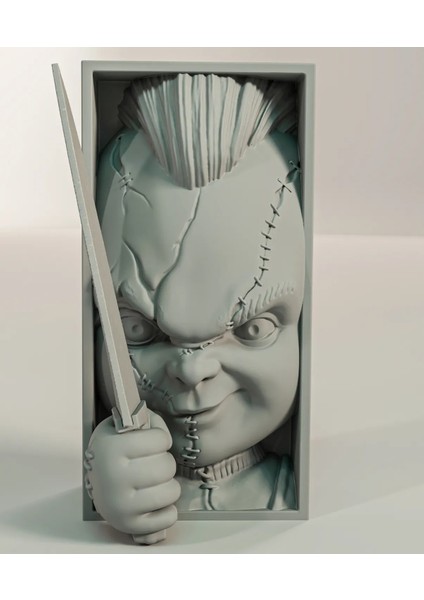 Chucky Kitap Tutucu Dekor