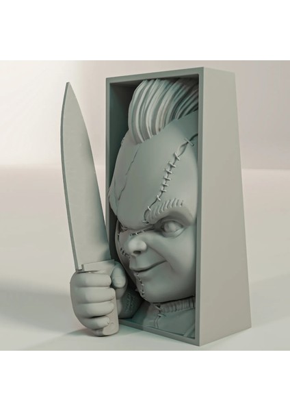 Chucky Kitap Tutucu Dekor