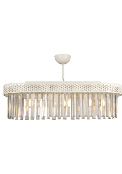 Sitrus 3.lü Elips Lu x Kristal Beyaz Avize modelleri