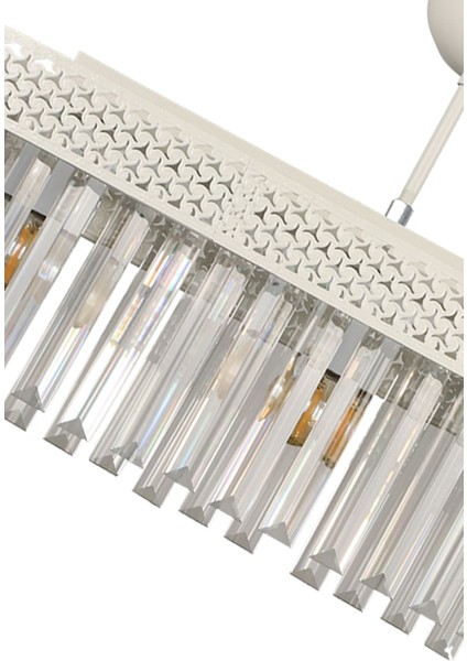 Sitrus 3.lü Elips Lu x Kristal Beyaz Avize fırsatları