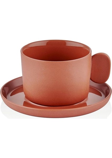 Cotta Limoges Porselen Kahve Fincanı Terracota 100 ml
