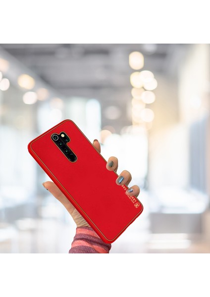 Xiaomi Redmi Note 8 Pro Tlp Kamera Koruyuculu Leather Case