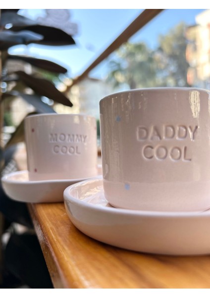 Mommy Cool & Daddy Cool 2'li Kahve Bardağı