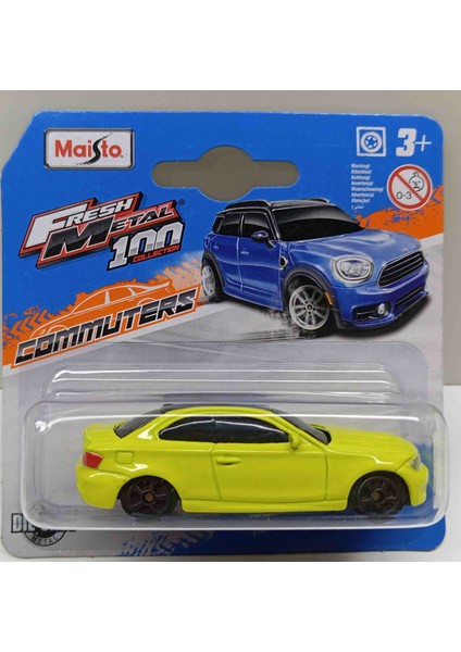 1:64 Maisto Bmw M1 Coupe ( Küçük Boy Metal Araba)