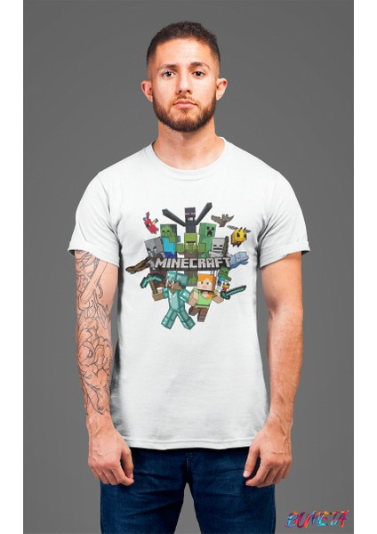 Minecraft LEGO All Karakter Characters Oyun Game Tişört T-Shirt