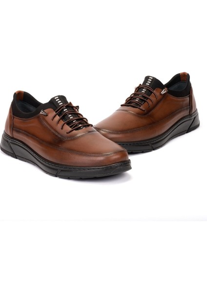 Içi Dışı Deri Siyah Tam Erkek Ayakkabı 45-46-47 Numara