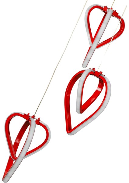 Sevinç 3 Renk Ledli 3.lü Avize Kırmızı fırsatları