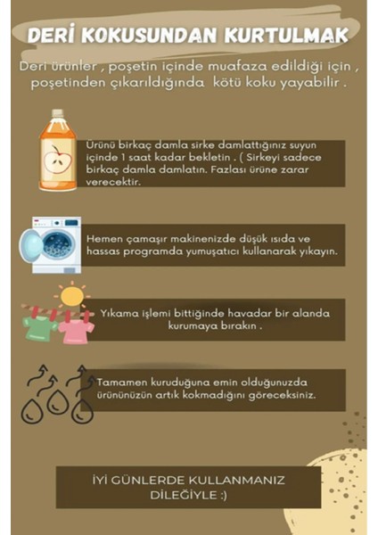Paça ve Beli Lastikli Içi Şardonlu Deri Pantolon indirimleri