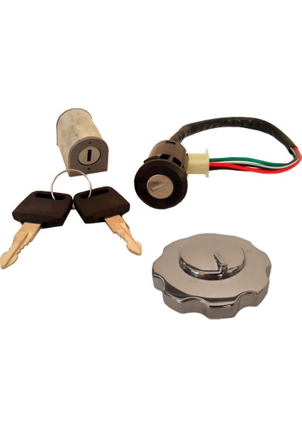 Motorsiklet Cg Kontak Seti (Erkek) 3 Lü 51224