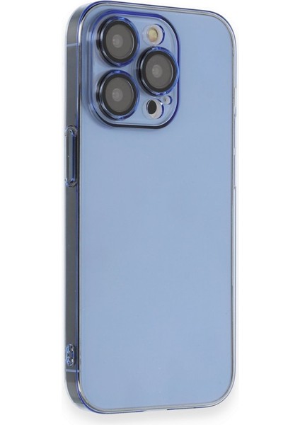 Apple iPhone 13 Pro Max Kılıf Kamera Lens Korumalı Sararmaya Karşı Etkili Sert Pc Lensi Kapak