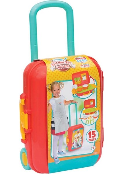 03477 Candy Ken Mutfak Set Bavulum -Dede