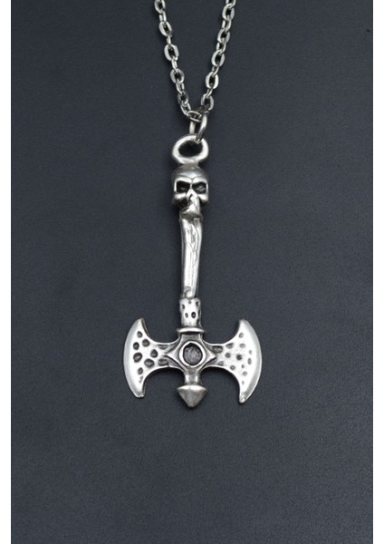 Balta Gümüş Kaplama Unisex Düz Zincir Kolye kod 862 fiyatları