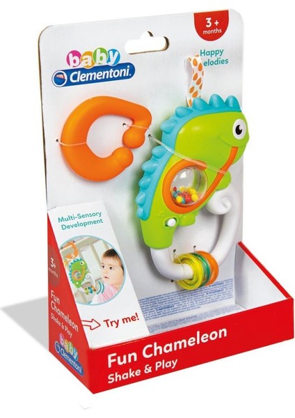 17332 Baby Clementoni Interaktif Bukalemun Oyuncak / +6 Ay
