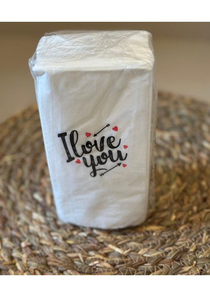 Konuşan Peçete (I Love You) Tekli Paket modelleri