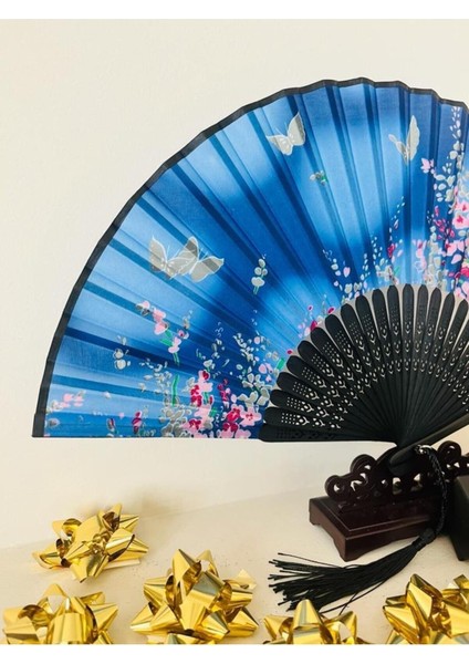 - Sakura Desenli Yelpaze Paraşüt Bandana Hediyeli modelleri