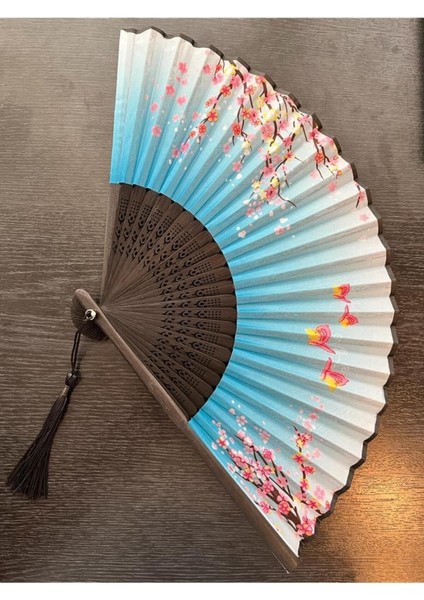 - Bambu Yelpaze Kiraz Çiçeği Desenli ve 2 Paraşüt Bandana indirimleri