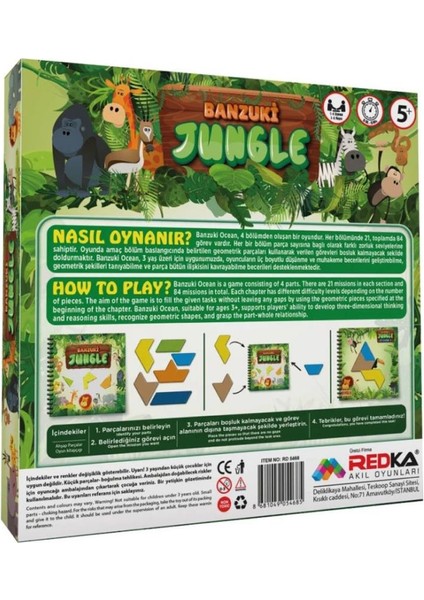 RD5767 Redka Banzuki Jungle