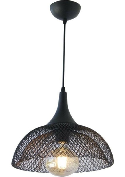 Siyah Sepet Model Sarkıt Avize