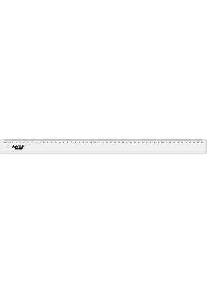 Şeffaf Plastik Cetvel 50 cm