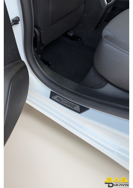 Renault Megane 4 Sd/hb Krom Kapı Eşik Koruması 2016 ve Üzeri 4 Parça fırsatları