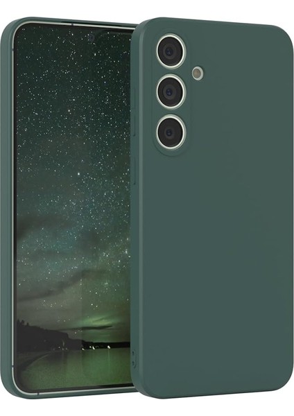 Samsung Galaxy S24 Fe Uyumlu Soft Darbe Kamera Korumalı Dizayn Renkli Yumuşak Silikon Kılıf Arka Kapak