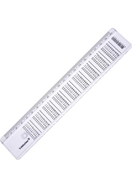 Cetvel 20 cm Polyester Çarpmalı fiyatları