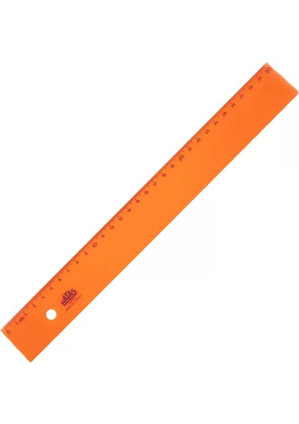 0149 Geniş Plastik Cetvel 30 cm Opak