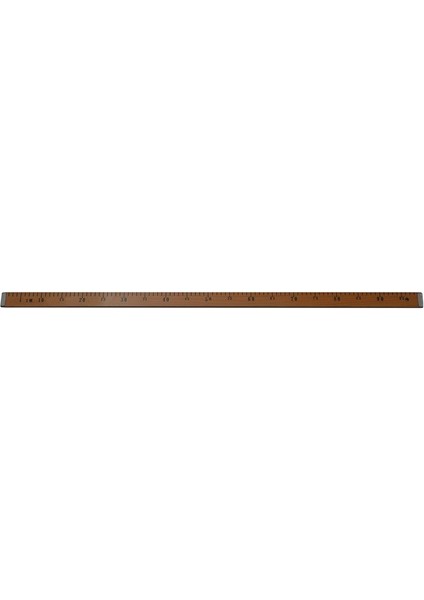 Ahşap Manifatura Cetveli Demirli 1 Metre 100 cm