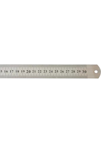 Çelik Cetvel 30 cm Jr 30