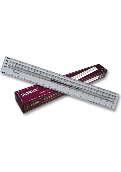 Bilgisayar Program ve Büro Cetveli 43 cm