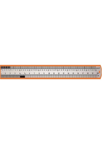 50 cm Çelik Cetvel Jr 50