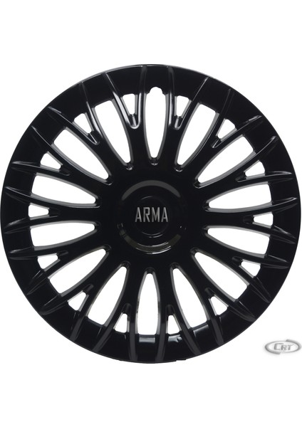 Jant Kapağı Kırılmaz 15" Universal İthal Parlak Siyah Model (1 ADET OLARAK) (Çıkartma Hediyeli)