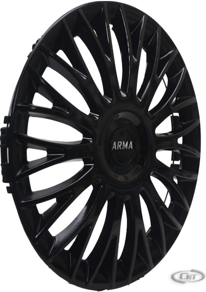 Jant Kapağı Kırılmaz 15" Universal İthal Parlak Siyah Model (1 ADET OLARAK) (Çıkartma Hediyeli)