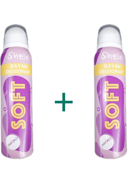 Deodorant Bayan Soft Parfümlü 2*150 ml