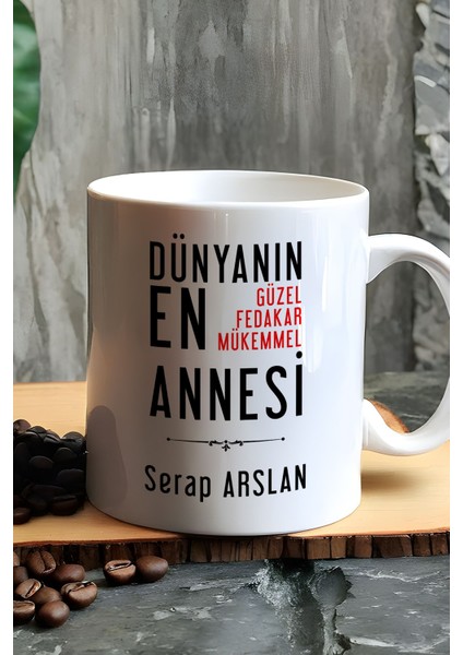 Kişiye Özel Anneye Hediye Kupa Bardak Beyaz Annelere Doğum Günü Hediyesi fiyatları