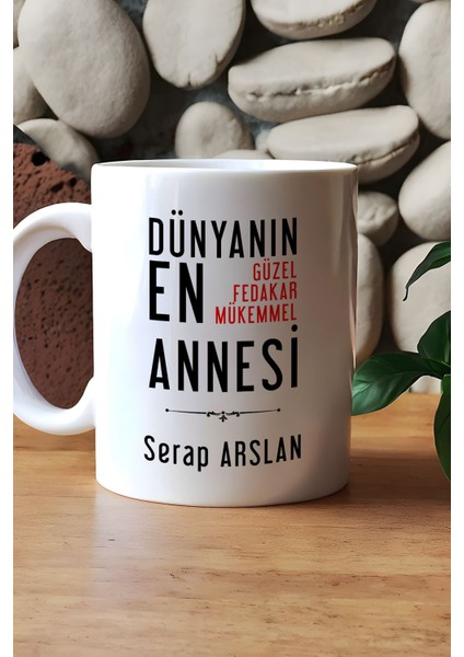 Kişiye Özel Anneye Hediye Kupa Bardak Beyaz Annelere Doğum Günü Hediyesi indirimleri