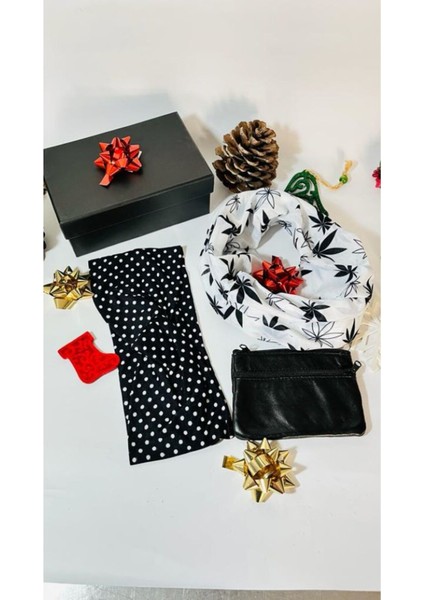 - Bandana, Deri Cüzdan ve Saç Bandı