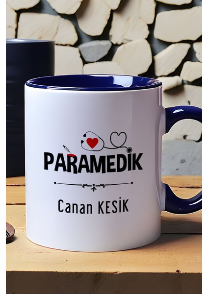 Kişiye Özel Paramedik -2- Kupa Bardak Lacivert Att Tıp Bayramı Hediyesi fiyatları
