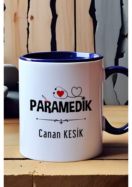 Kişiye Özel Paramedik -2- Kupa Bardak Lacivert Att Tıp Bayramı Hediyesi fırsatları
