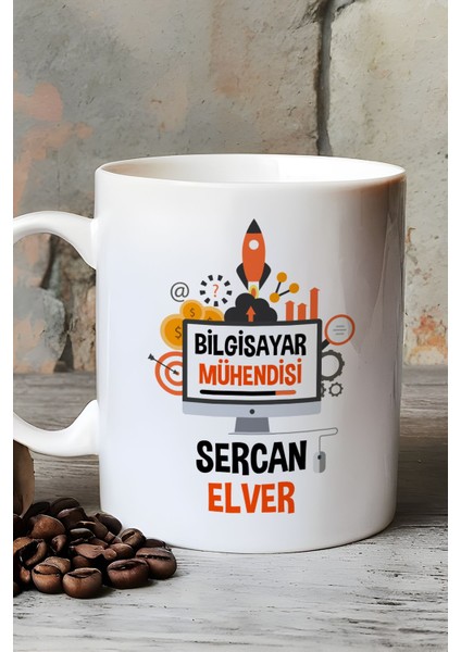 Kişiye Özel Bilgisayar Mühendisi Kupa Bardak Beyaz Mühendisler Günü Hediyesi fırsatları