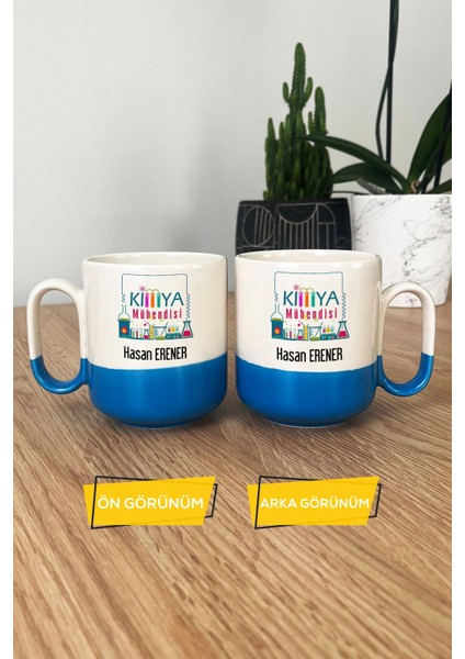 Kişiye Özel Kimya Mühendisi Pro Kupa Bardak Mavi Mühendisler Günü Hediyesi modelleri