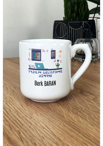 Kişiye Özel Yazılım Geliştirme Uzmanı Kupa Bardak Oval fiyatları