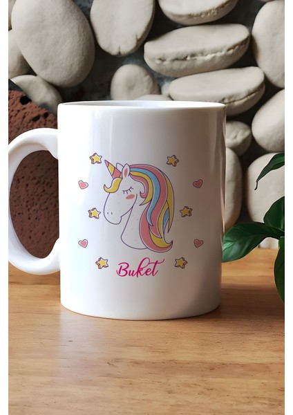Kişiye Özel Unicorn Kupa Bardak Beyaz Kız Çocuğa Doğum Günü Hediyesi indirimleri