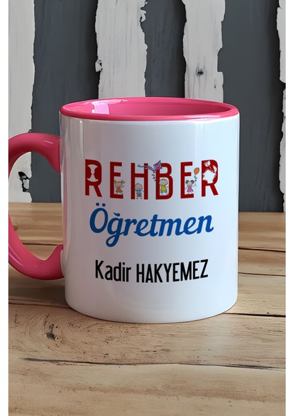 Kişiye Özel Rehber Öğretmen Kupa Bardak Pembe Öğretmenler Günü Hediyesi indirimleri