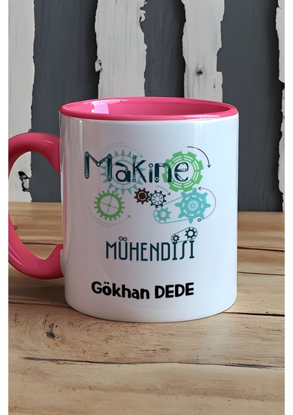 Kişiye Özel Makine Mühendisi Kupa Bardak Pembe Mühendisler Günü Hediyesi indirimleri