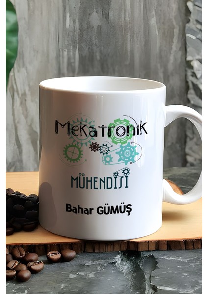 Kişiye Özel Mekatronik Mühendisi Kupa Bardak Beyaz Mühendisler Günü Hediyesi fiyatları