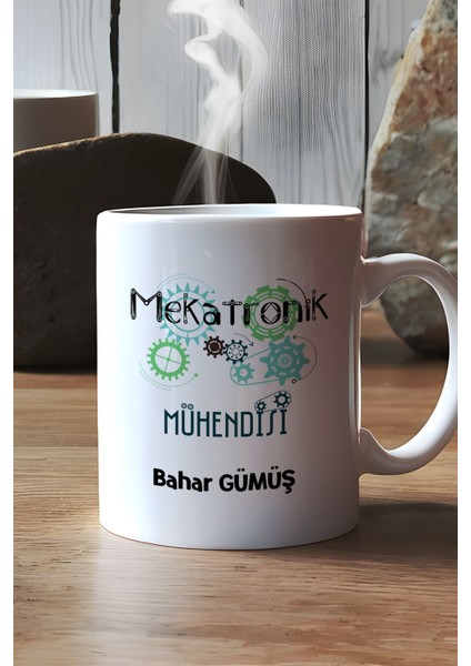 Kişiye Özel Mekatronik Mühendisi Kupa Bardak Beyaz Mühendisler Günü Hediyesi modelleri