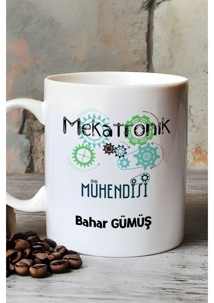 Kişiye Özel Mekatronik Mühendisi Kupa Bardak Beyaz Mühendisler Günü Hediyesi fırsatları