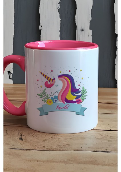 Kişiye Özel Unicorn Kupa Bardak Pembe Kız Çocuğa Hediye indirimleri
